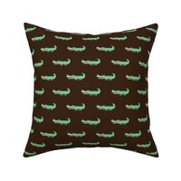 Awesome crocodile boys fabric