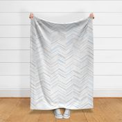 Herringbone Hues of Pastel Blue by Friztin