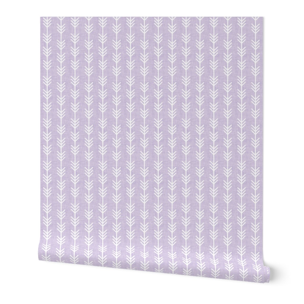 lilac linen arrow stripes 