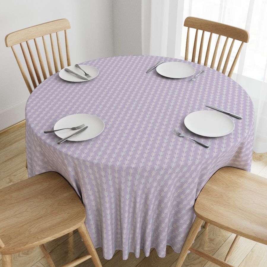 lilac linen arrow stripes 