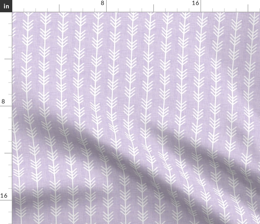 lilac linen arrow stripes 