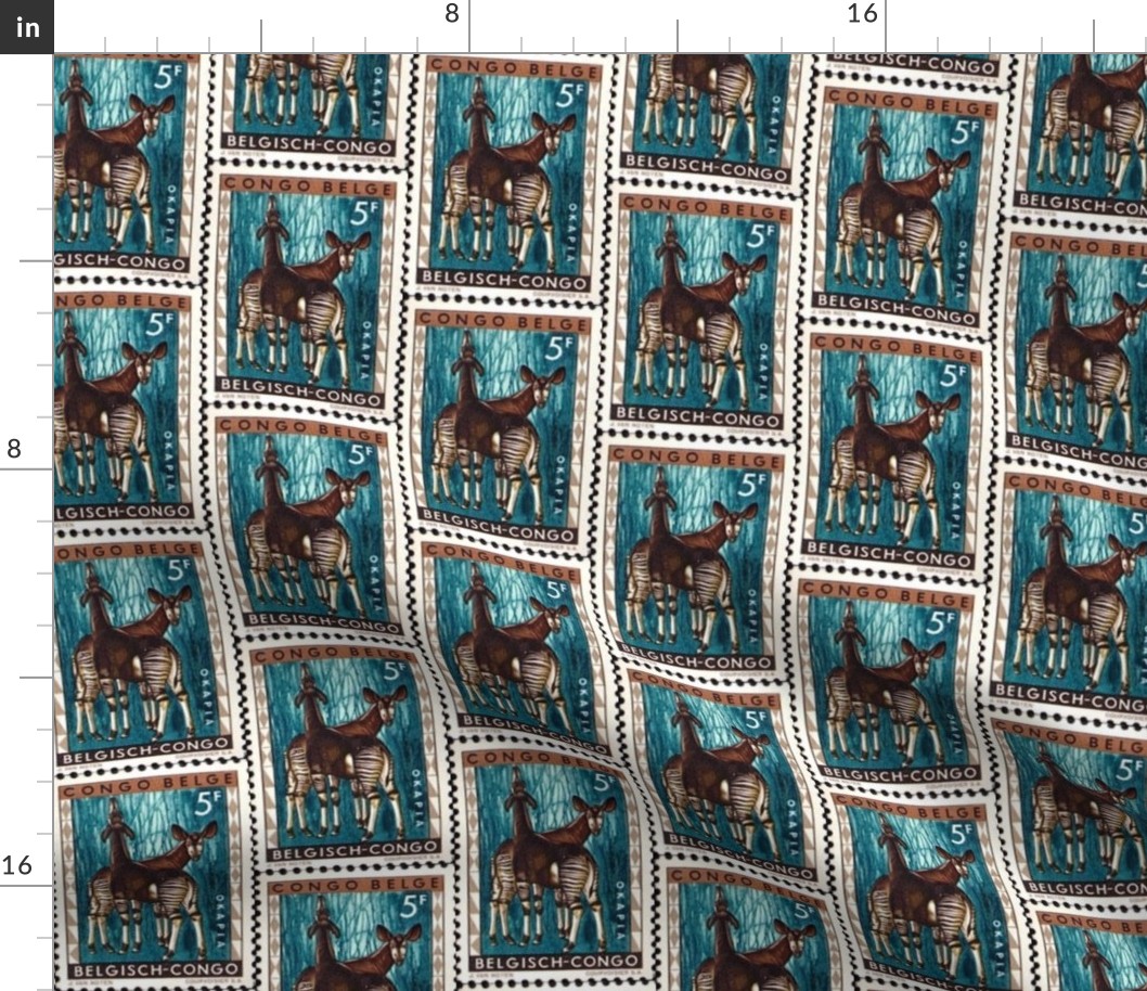 Okapi Stamp