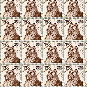 Indian Tiger Stamp
