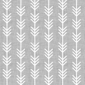 gray linen arrow stripes 