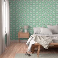 seafoam charcoal chevron