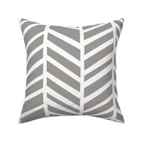 Herringbone Paloma Grey by Friztin