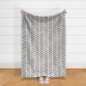 Herringbone Paloma Grey by Friztin