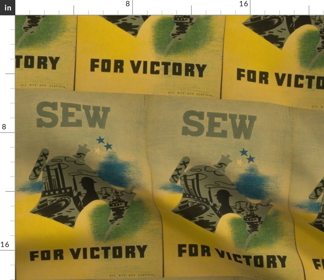 Sew for victory