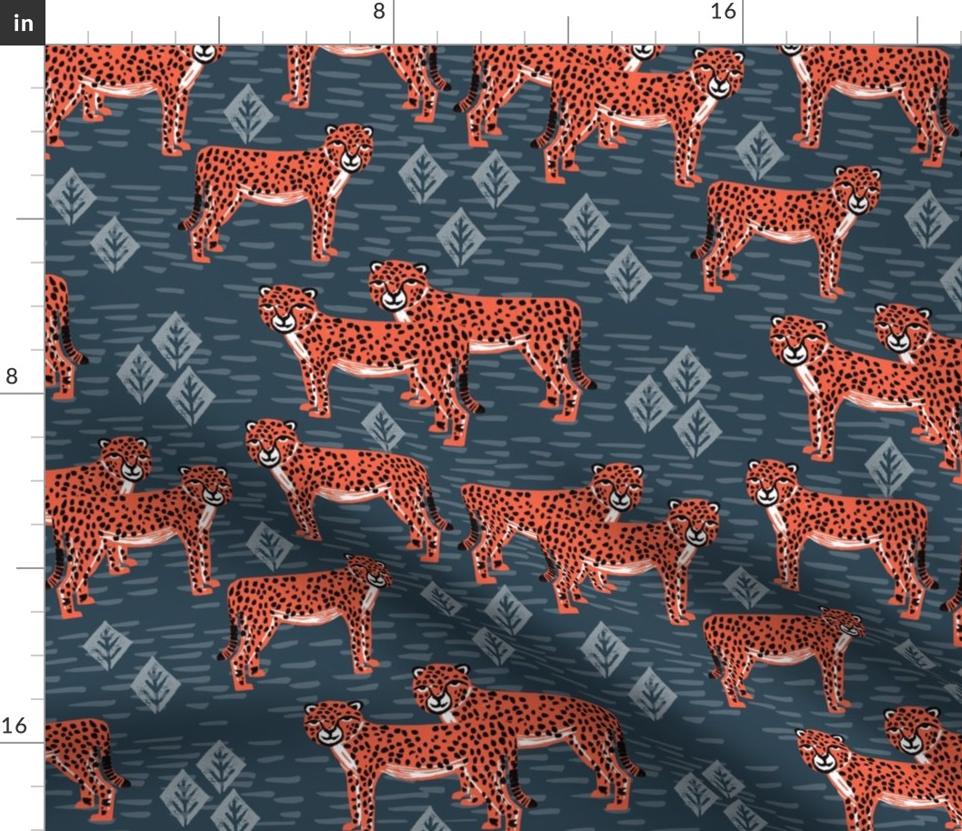 cheetah // safari tiger collection coordinate