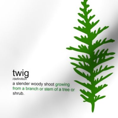 Twigs Mint Greent