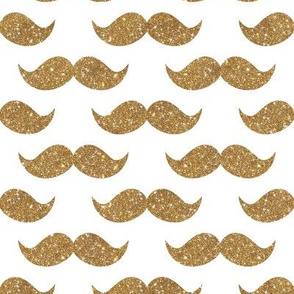 Sparkle Staches Gold