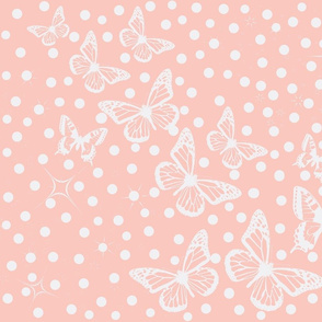 The Butterflies are Back in Soft Pink, Delicious!