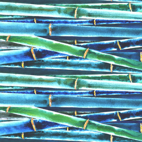 Blue Bamboo