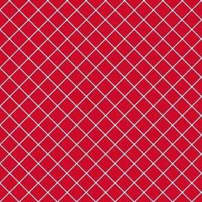 Gridlines Quilt Me! Red
