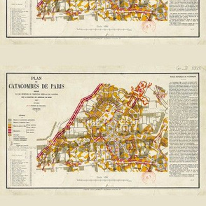 Catacombes de Paris 1857 13" case