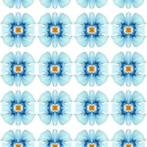 blue flowers