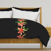 Lily border (black)