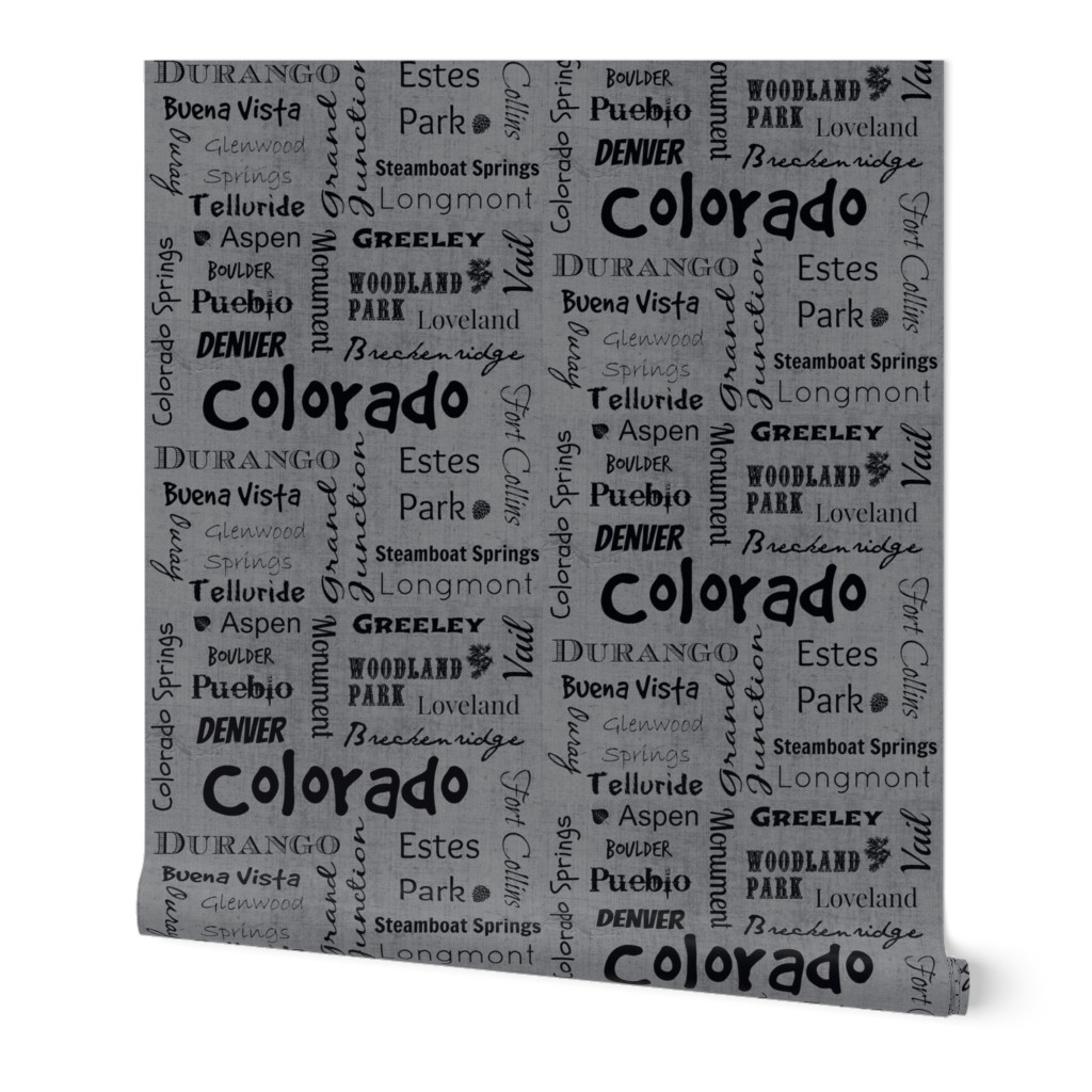 Cities of Colorado-grey