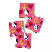 Pink Peace, Love, Pit Bulls 