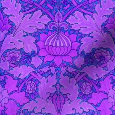 William Morris ~ St. James or Growing Damask ~ Twilight