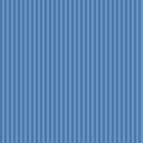 narrow stripes in blue