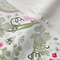 The Birds and the Bees - Fertility Damask