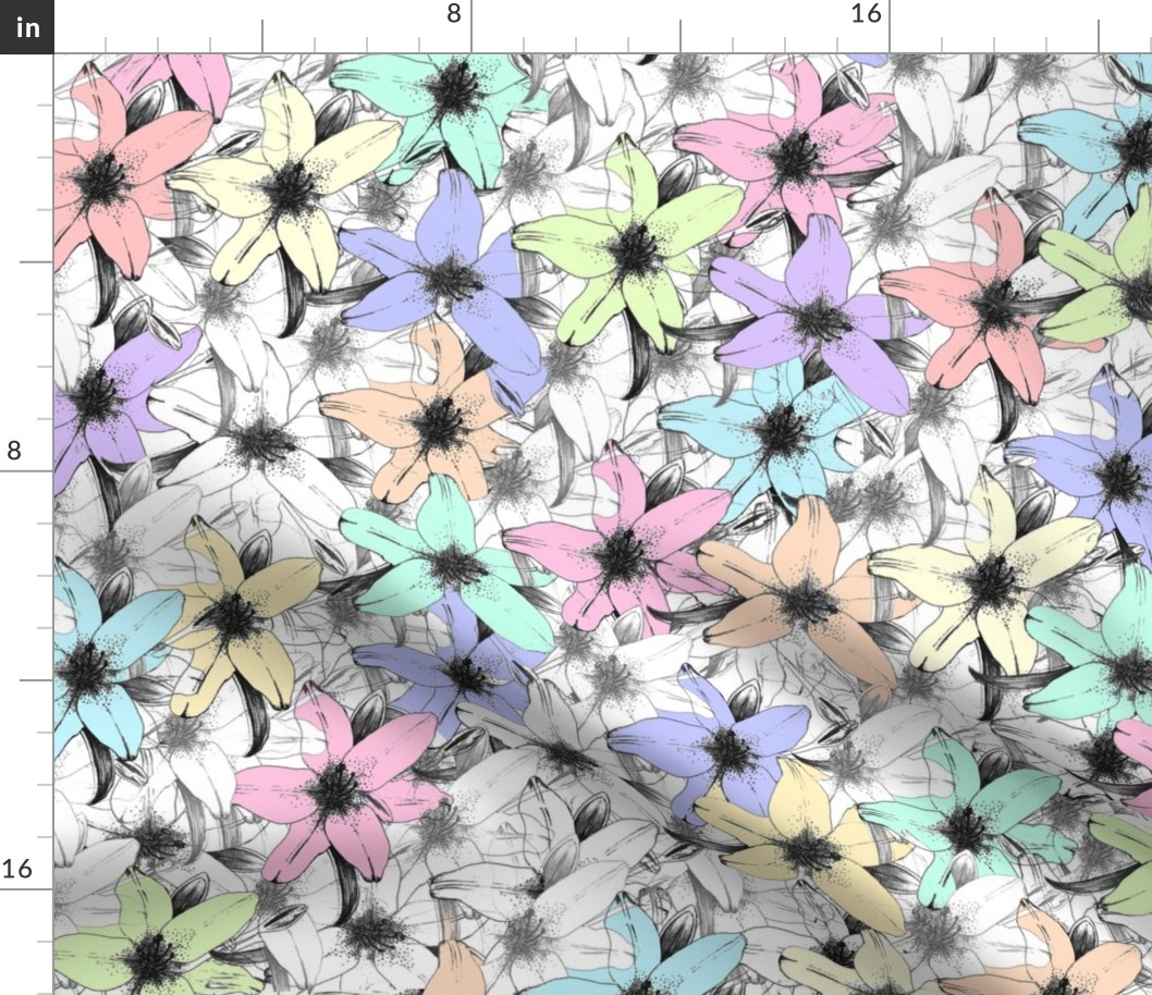 Lillies_pastel