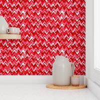 ruby red chevron