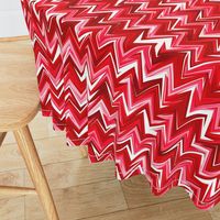 ruby red chevron