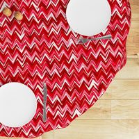 ruby red chevron