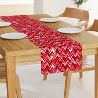 ruby red chevron