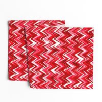 ruby red chevron