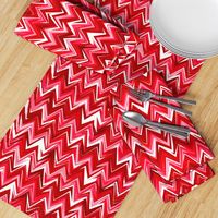 ruby red chevron