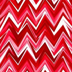 ruby red chevron