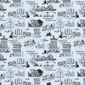 Oakland toile