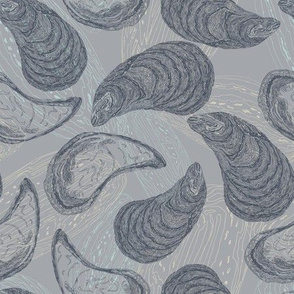 Totaig Mussels - Dark Grey