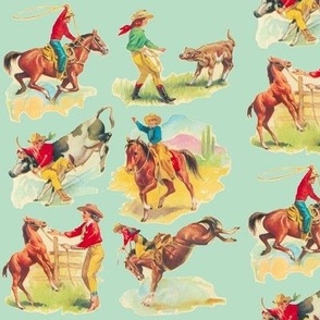 Cowgirl  Cowboy western Rodeo  Aqua Horses Ranch