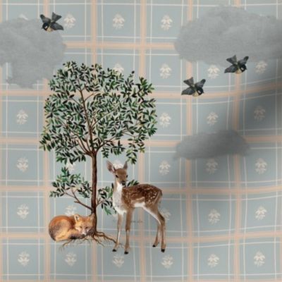 Woodland Sky Gingham