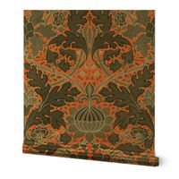 William Morris ~ St. James or Growing Damask ~ Halloween