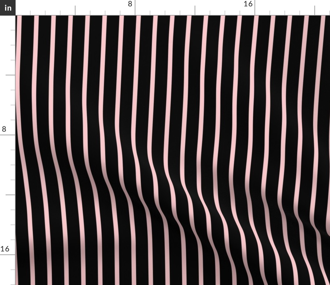 Paris Swag ~ Black and Dauphine Stripe