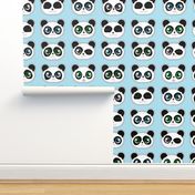 Panda Expressions Blue