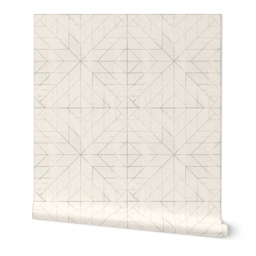 Geometric Lines Cream