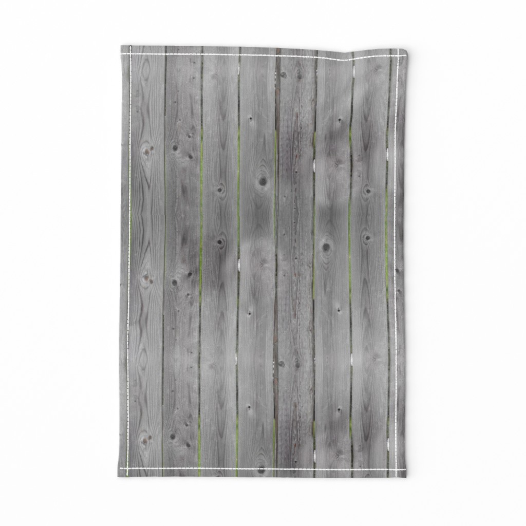 Gray Barnwood Fence Country Wood 