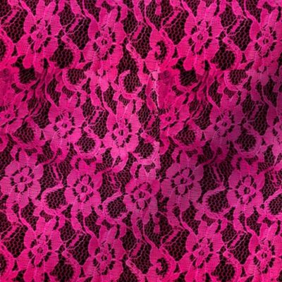 Hot Pink Lace
