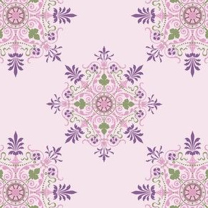 Victorian Parlor - Purple/Pink