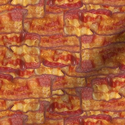 Bacon Strips Photorealistic Foods