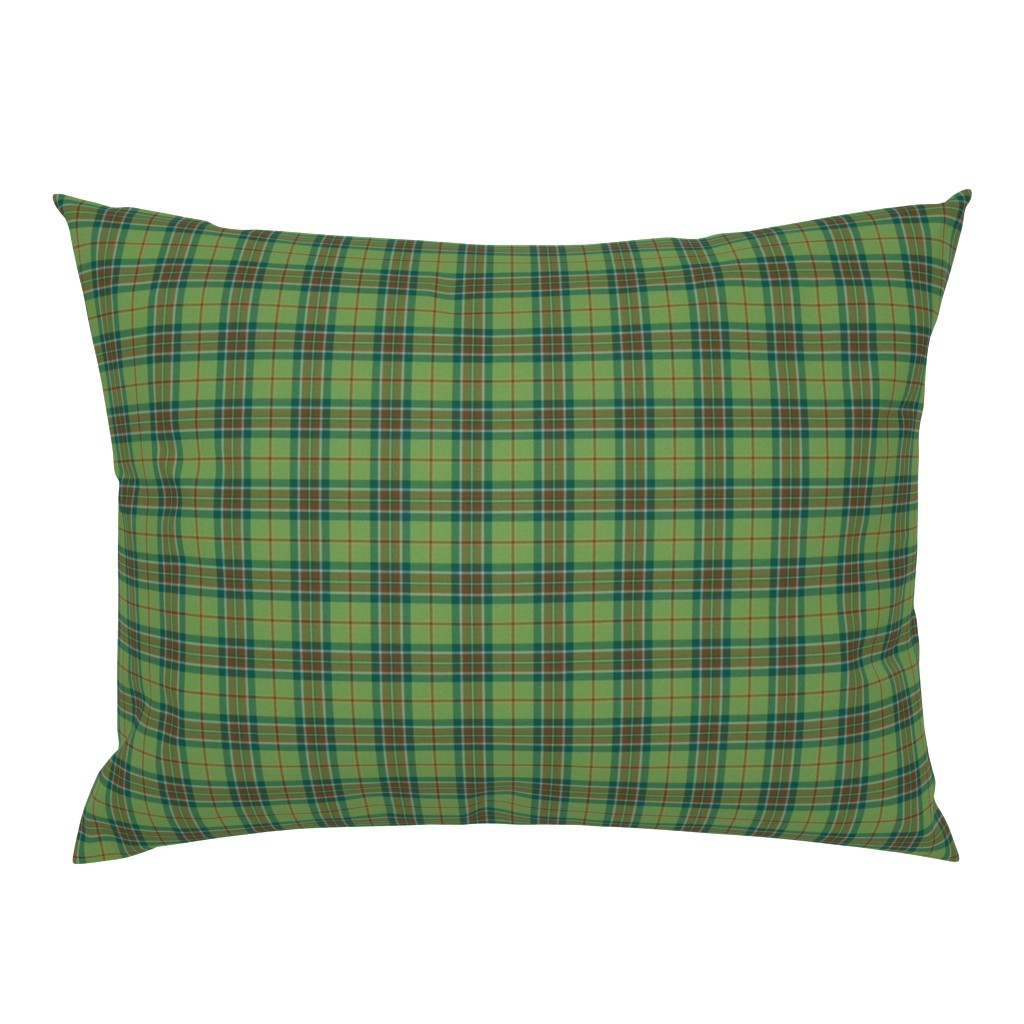 Olive and Forest Plaid