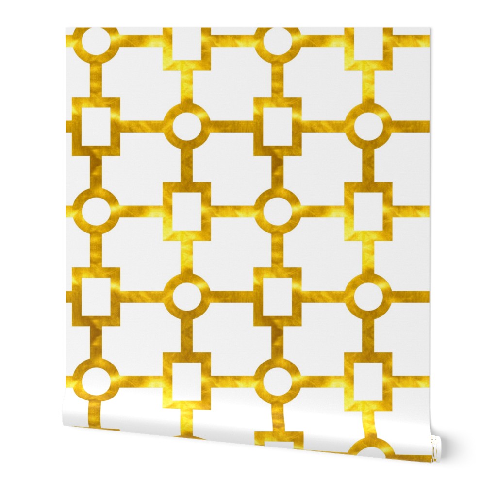 Urban Trellis in Gold