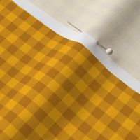 bright gold gingham, 1/4" squares 