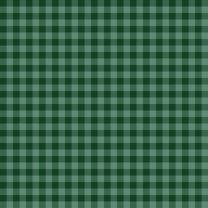 chalkboard green gingham, 1/4" squares 